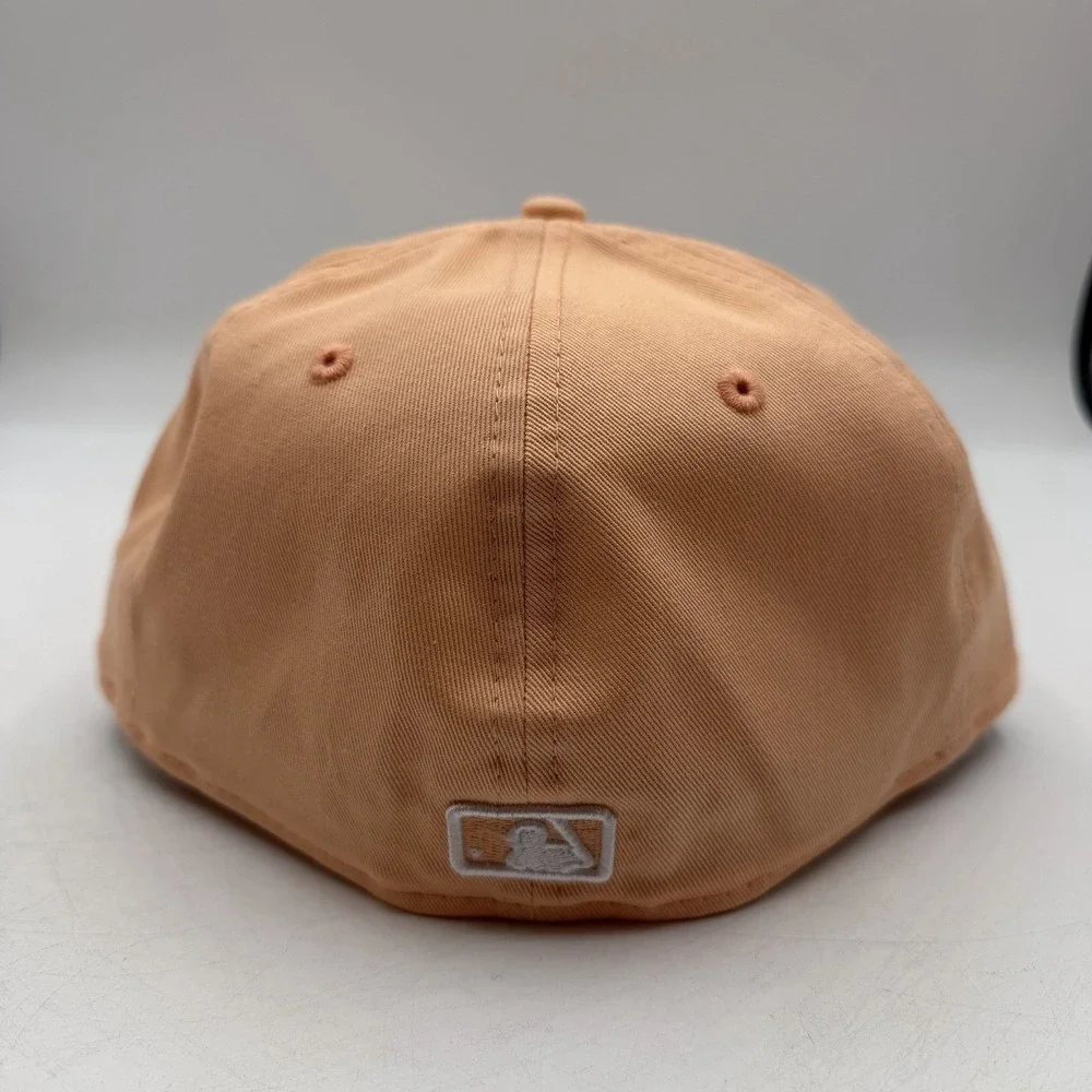 New Era 59Fifty St Louis Cardinals Hat Cap 7 1/4‎ Peach Spring Collection Fitted